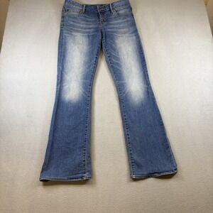 Gap 1969 Perfect Boot Jeans Women's 28R Bootcut Stretch Blue Denim Medium Wash